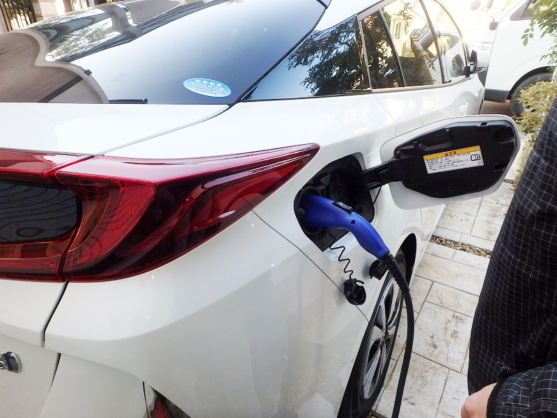 PHV,PHEV,EV充電コンセント工事