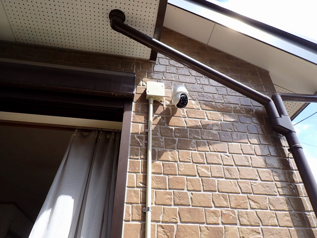 防犯カメラ取付工事